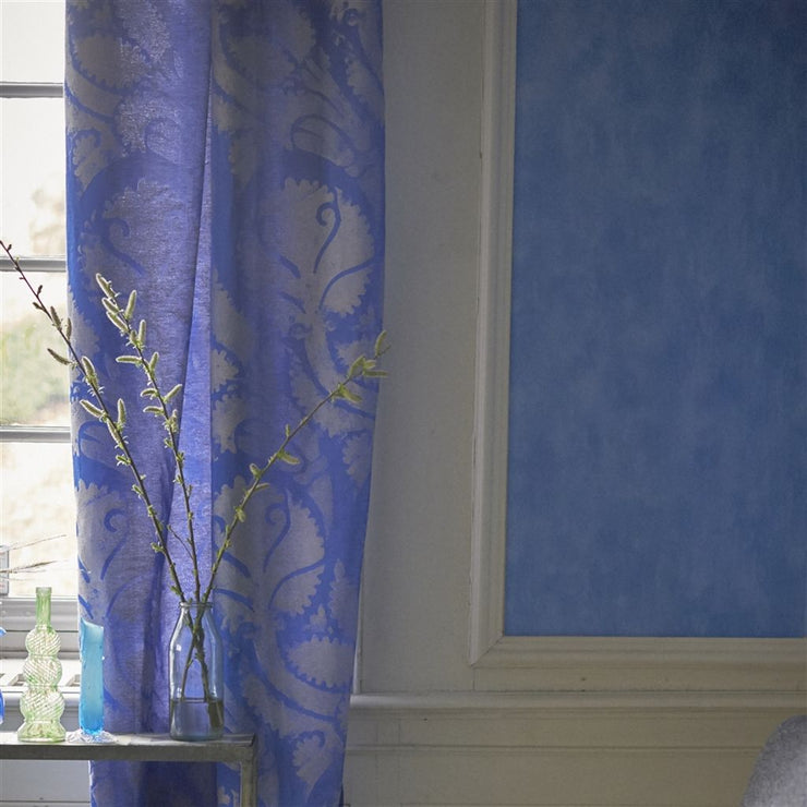 Designers Guild Parchment - Aqua – Sheen Upholstery