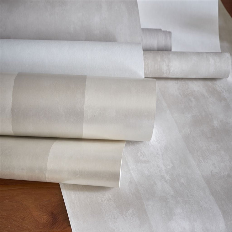 Designers Guild Parchment Stripe - Polished Cement – Sheen Upholstery