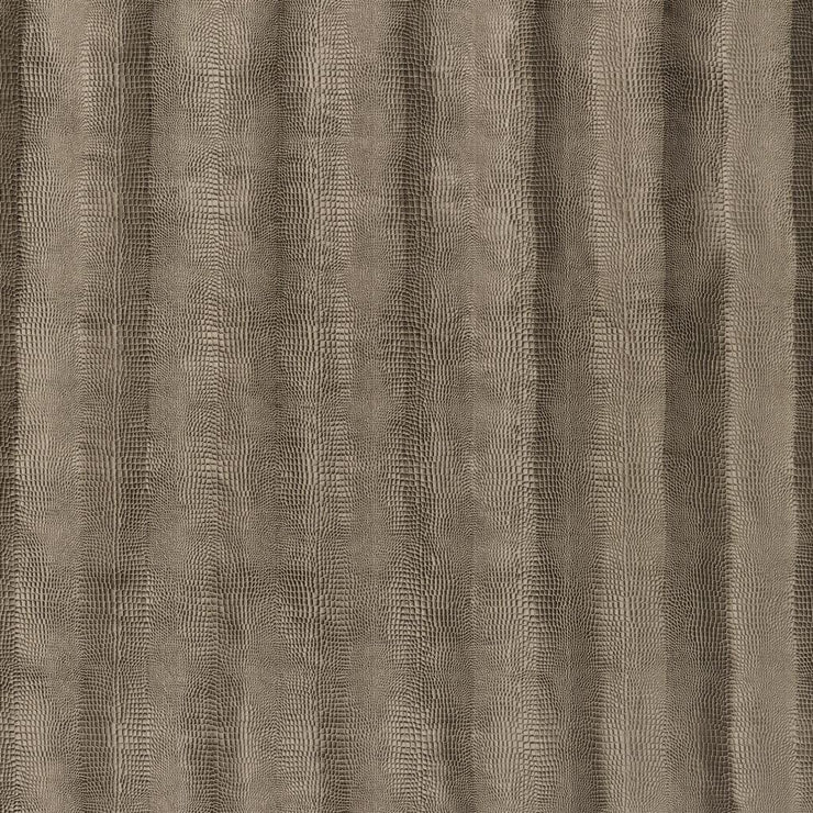 Pompon Embossed Crocodile - Mesquite