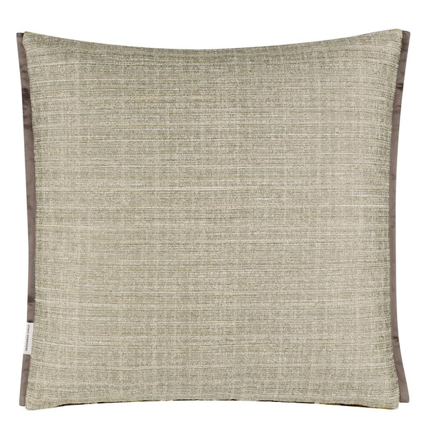 Designers Guild Manipur Ochre Large Velvet Cushion