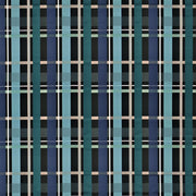 L Entrelacs - Bleu Paon