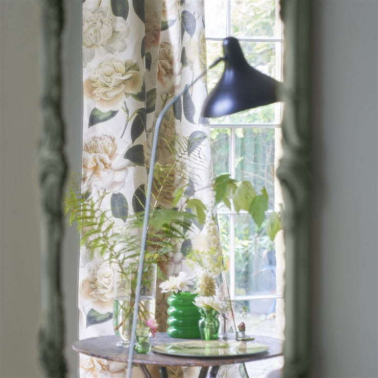 John Derian Camellia Folly Parchment