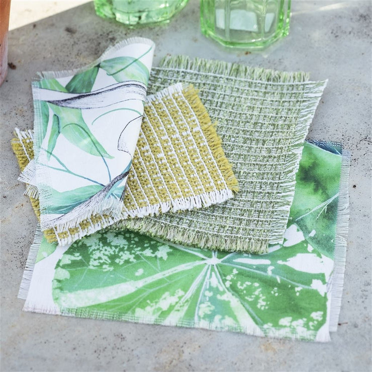 Designers Guild Brahmi Outdoor Leaf
