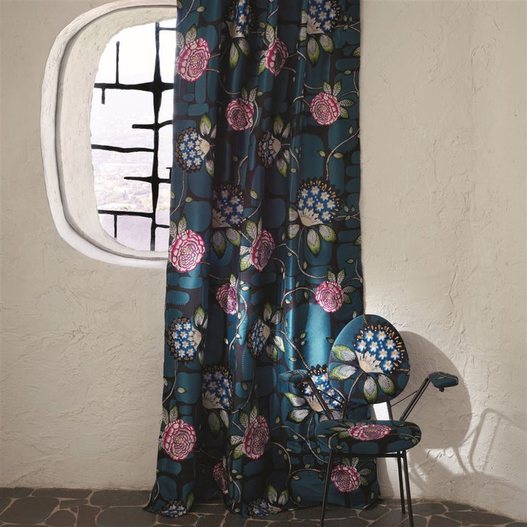 Christian Lacroix Les Rosales Bleu Paon