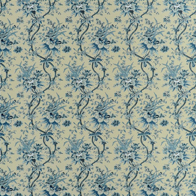 Yarmouth Floral - Slate Blue