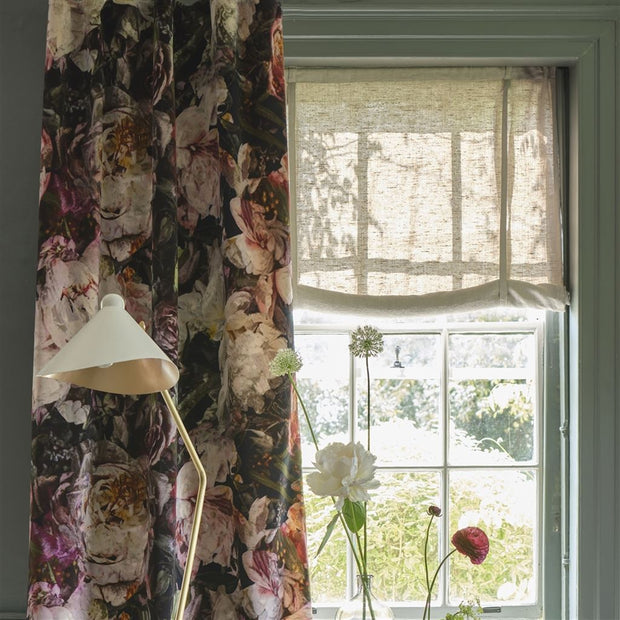 Designers Guild Fleur De Nuit Noir