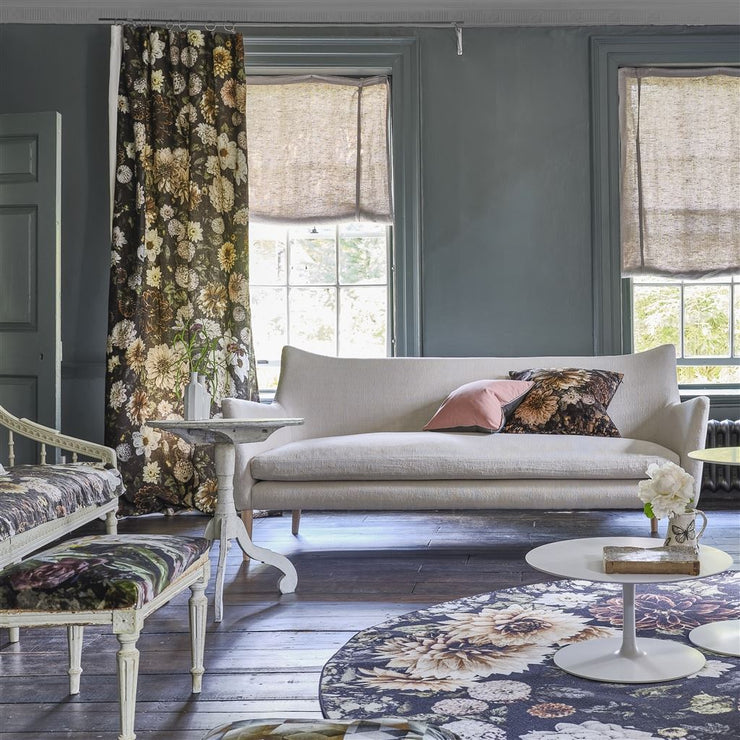 Designers Guild Dahlia Noir Slate