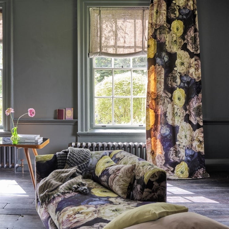 Designers Guild Le Poeme De Fleurs Midnight