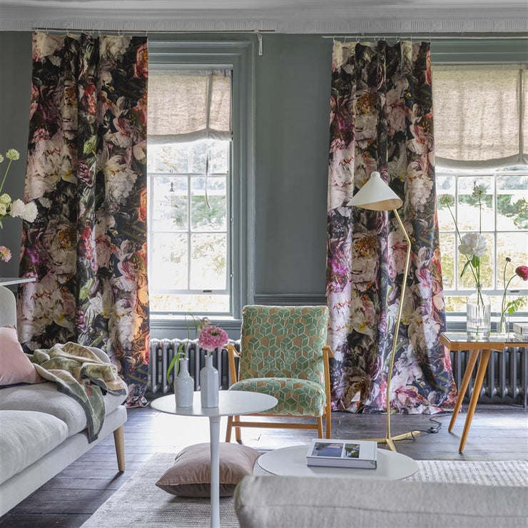 Designers Guild Fleur De Nuit Noir