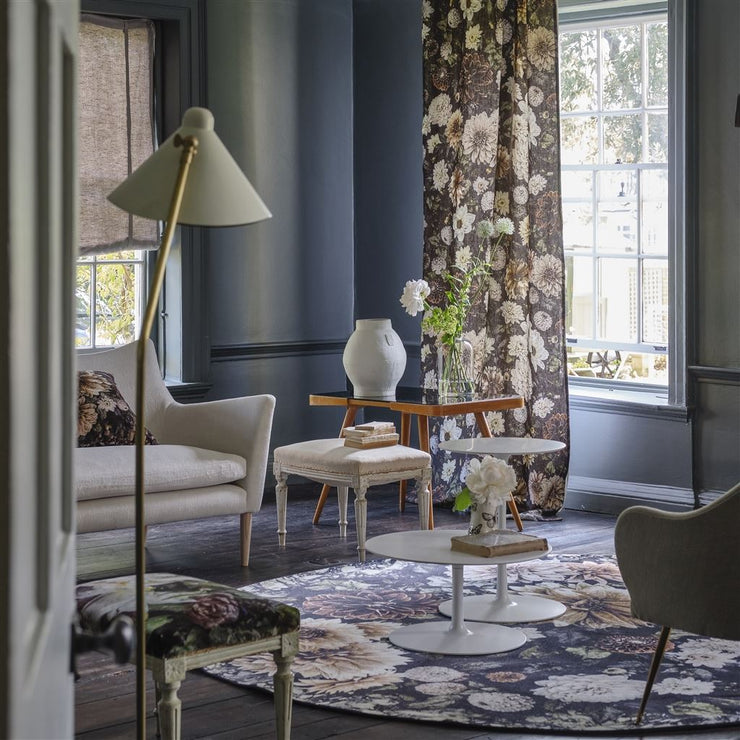 Designers Guild Dahlia Noir Slate