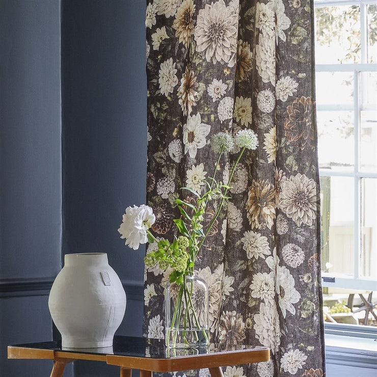 Designers Guild Dahlia Noir Slate