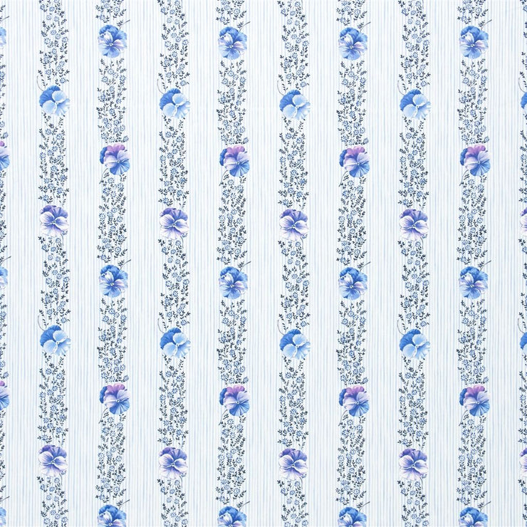 Pansy Stripe - Cobalt