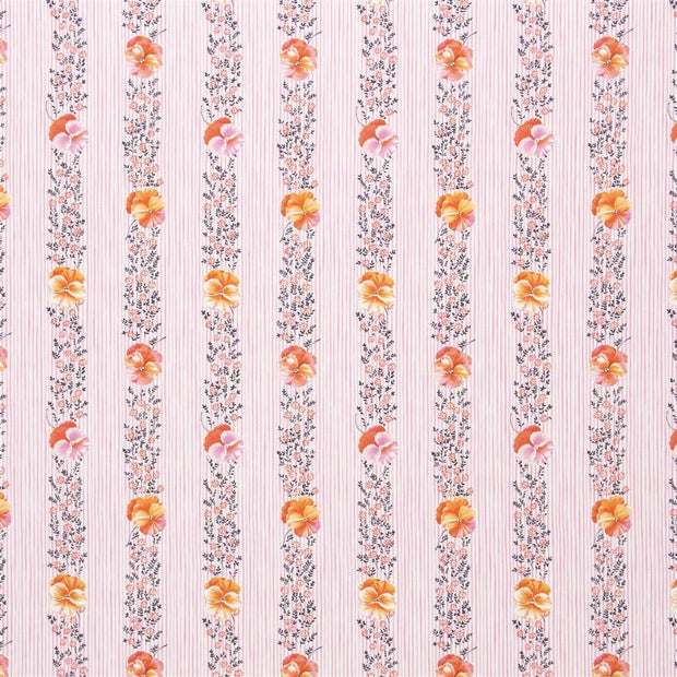 Pansy Stripe - Peony