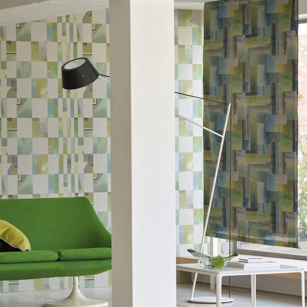 Designers Guild Parterre Geo Emerald