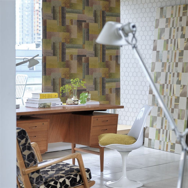 Designers Guild Parterre Geo Turmeric
