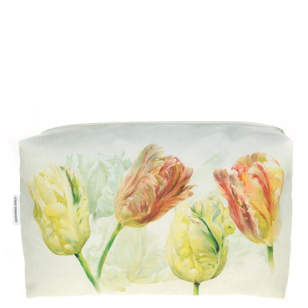 Designers Guild Spring Tulip Buttermilk Large Washbag