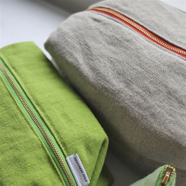 Designers Guild Brera Lino Pebble Large Washbag