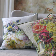 Designers Guild Grandiflora Rose Epice Linen Cushion