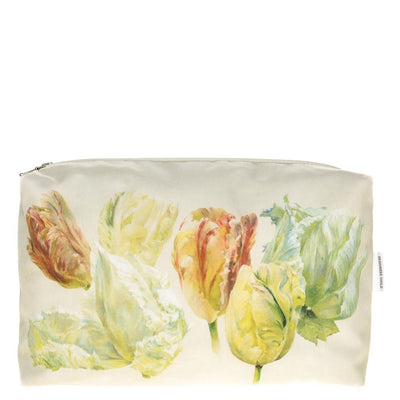 Spring Tulip Buttermilk Large Washbag 