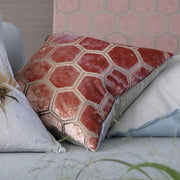 Designers Guild Manipur Coral Velvet Cushion