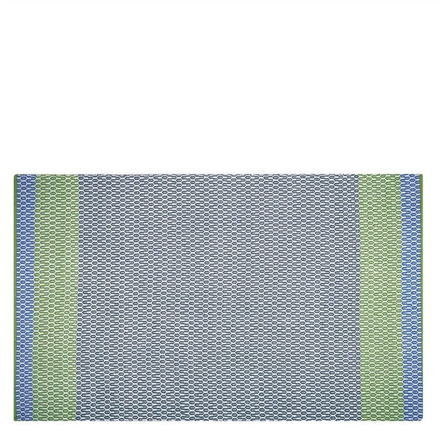 Designers Guild Cortez Cobalt Outdoor Rug