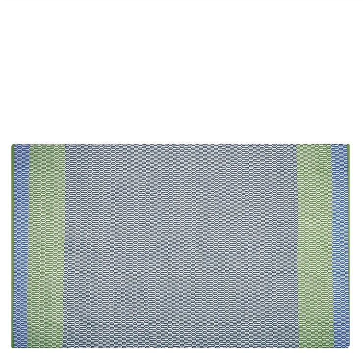 Designers Guild Cortez Cobalt Outdoor Rug