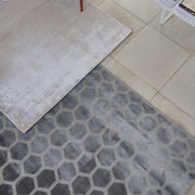 Designers Guild Manipur Silver Rug