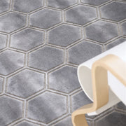 Designers Guild Manipur Silver Rug