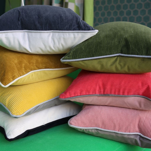 Designers Guild Corda Forest Corduroy Cushion