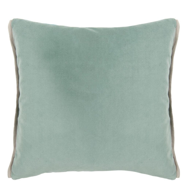 Designers Guild Varese Ocean & Duck Egg Velvet Cushion