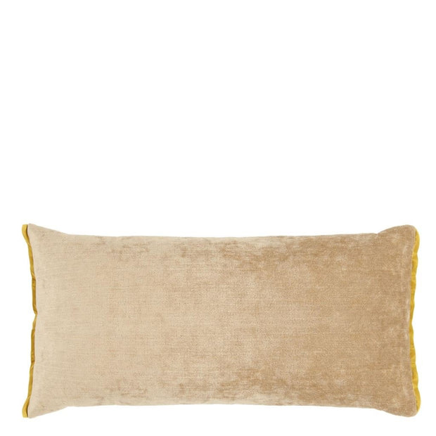 Designers Guild Monserrate Ochre Velvet Cushion