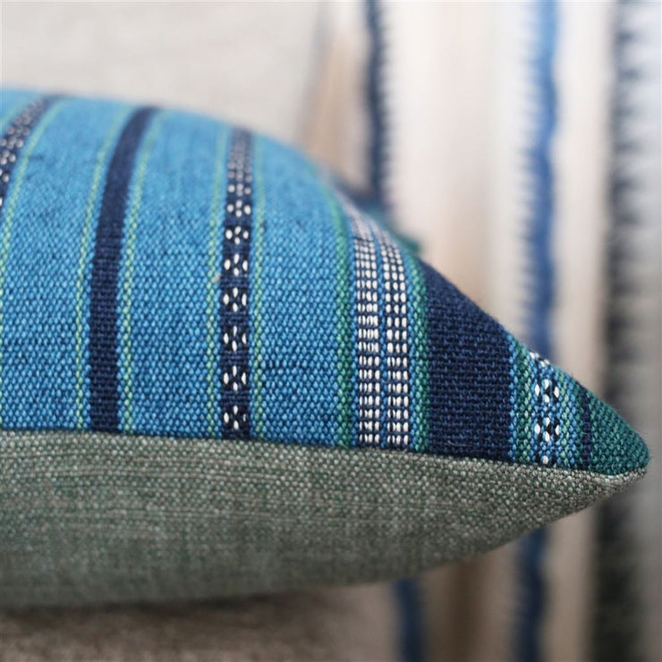 William Yeoward Almacan Peacock Cushion