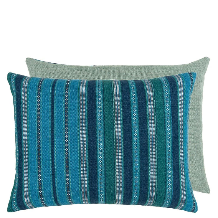 William Yeoward Almacan Peacock Cushion