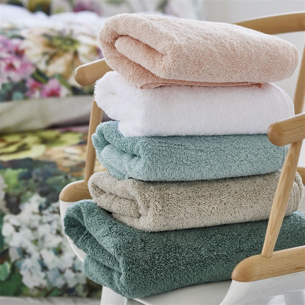 Designers Guild Loweswater Organic Bianco Towels