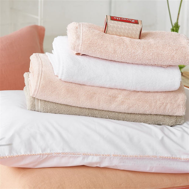Designers Guild Loweswater Pale Rose Organic Towels