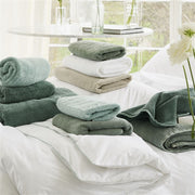 Designers Guild Loweswater Organic Celadon Towels