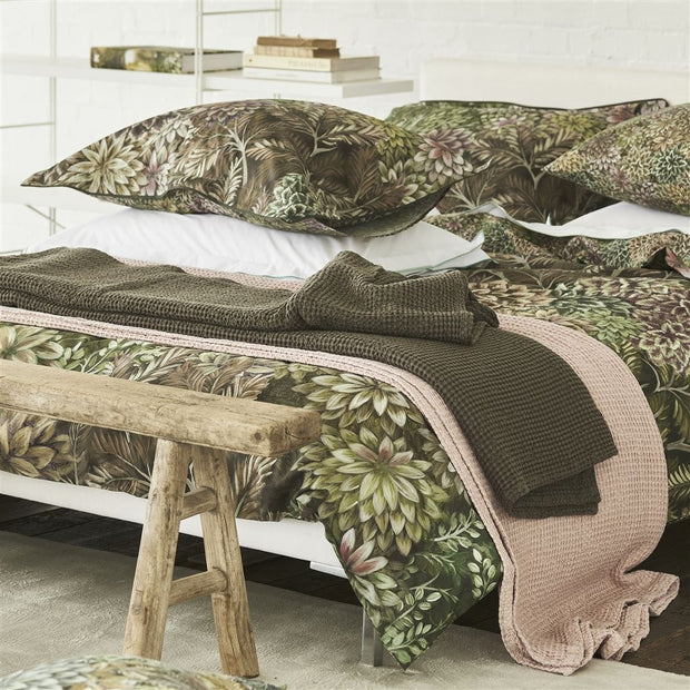 Designers Guild Alba Espresso Cotton Throw