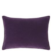 Designers Guild Cassia Aubergine & Magenta Velvet Cushion