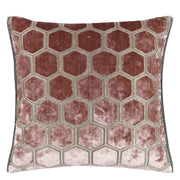 Designers Guild Manipur Coral Large Velvet Cushion