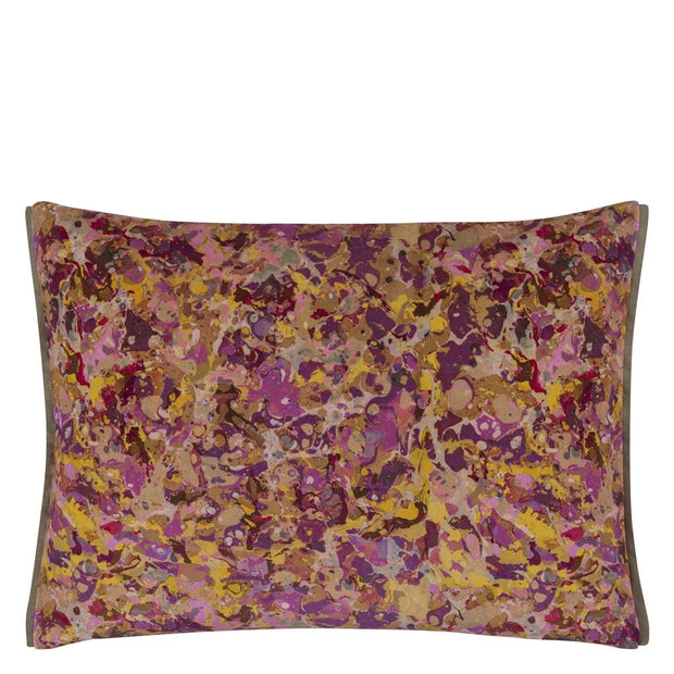 Designers Guild Odisha Rosewood Velvet Cushion