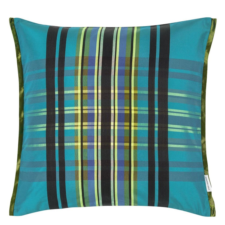 Designers Guild Chennai Azure Silk Cushion