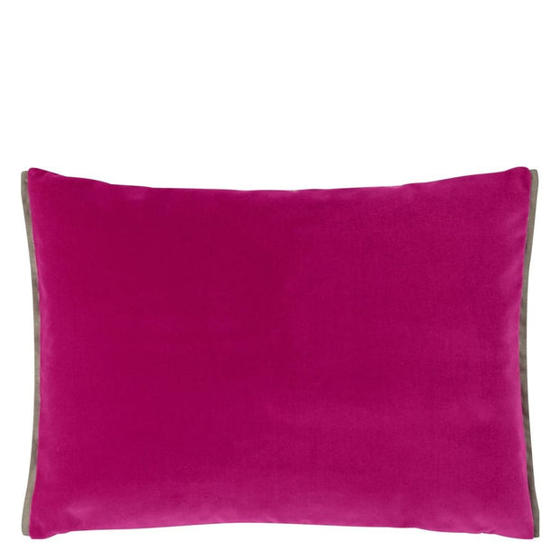 Designers Guild Odisha Rosewood Velvet Cushion