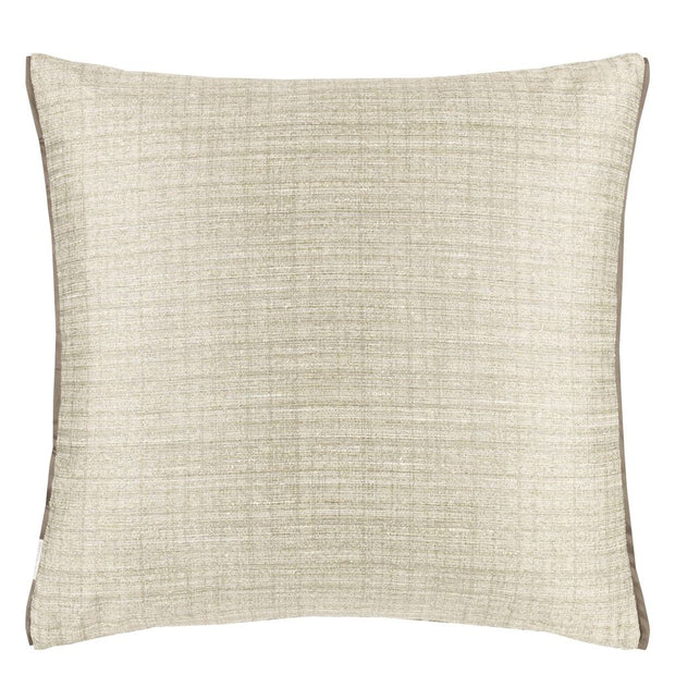 Designers Guild Manipur Silver Large Velvet Cushion