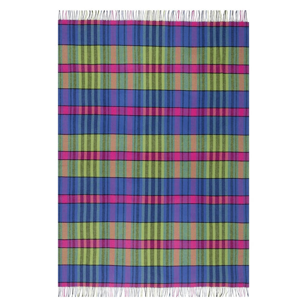 Designers Guild Banarasi Cobalt Cotton Throw