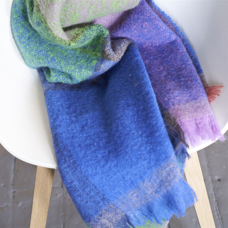 Designers Guild Varanasi Fuchsia Mohair Throw