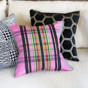 Designers Guild Manipur Noir Velvet Cushion