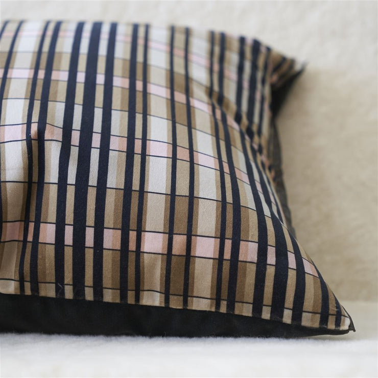 Designers Guild Shastri Natural Velvet Cushion