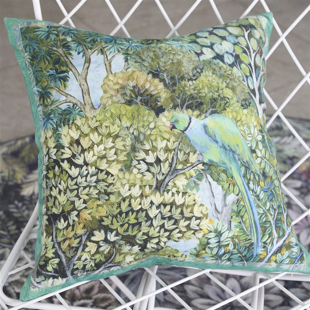 Designers Guild Haryana Emerald Linen Cushion