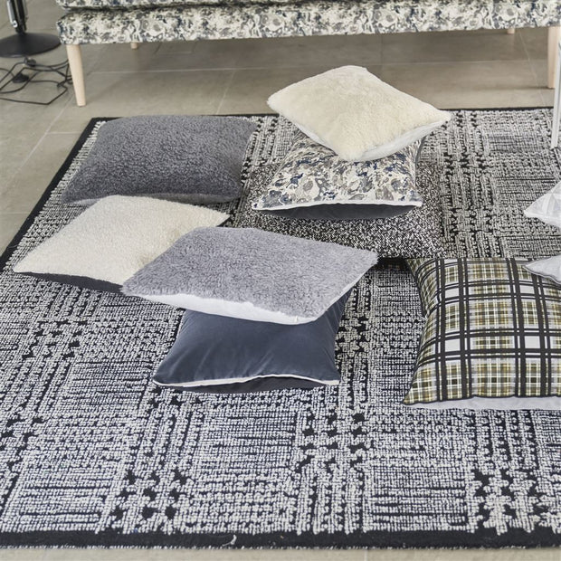 Designers Guild Queluz Noir Rug