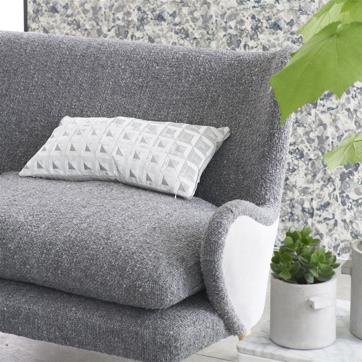 Designers Guild Monserrate Oyster Velvet Cushion